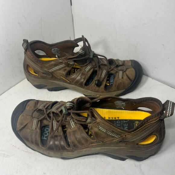 KEEN Arroyo II 1008419 Brown‎ Waterproof Hiking Sandals Mens Size 10.5